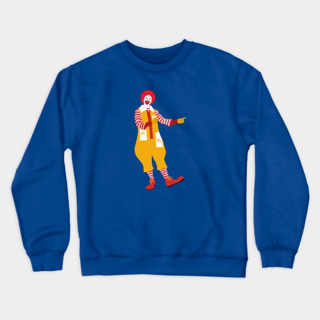 Ronald Crewneck Sweatshirt by ElviaMontemayor